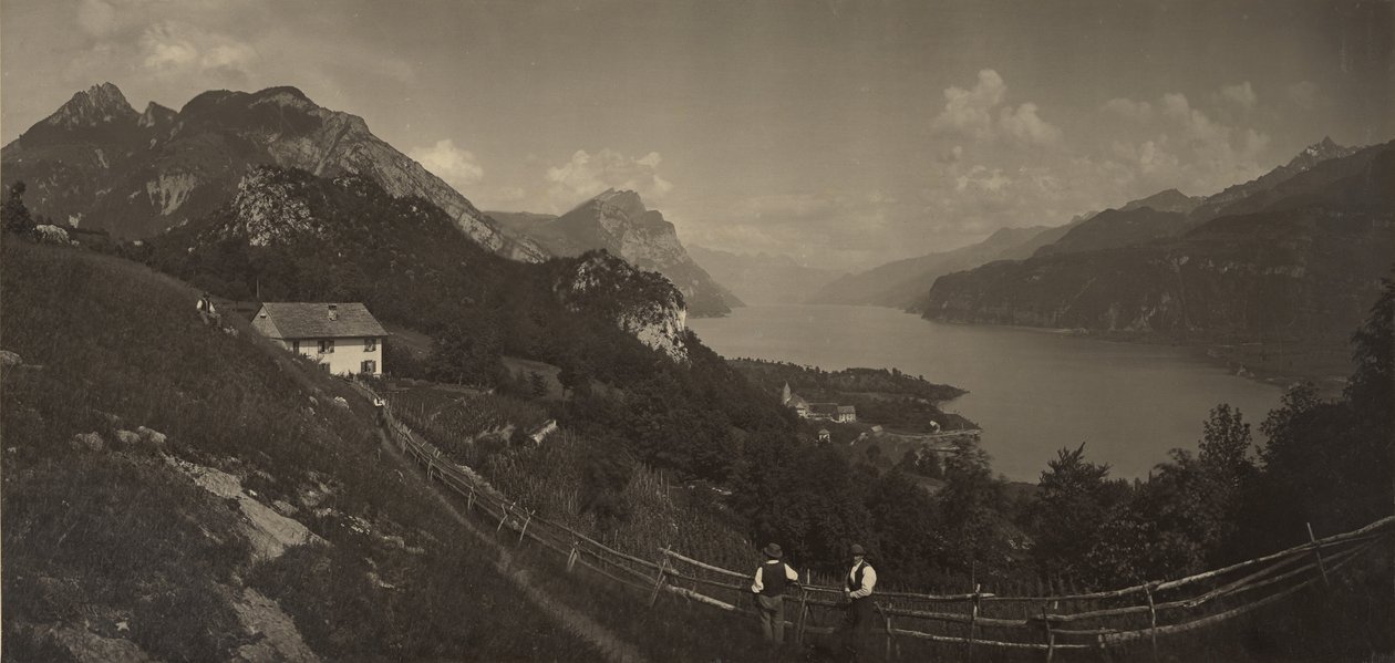 [Walensee-tó, Svájc] alkotó: Adolphe Braun