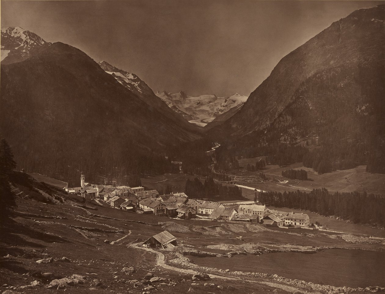 Pontresina alkotó: Adolphe Braun
