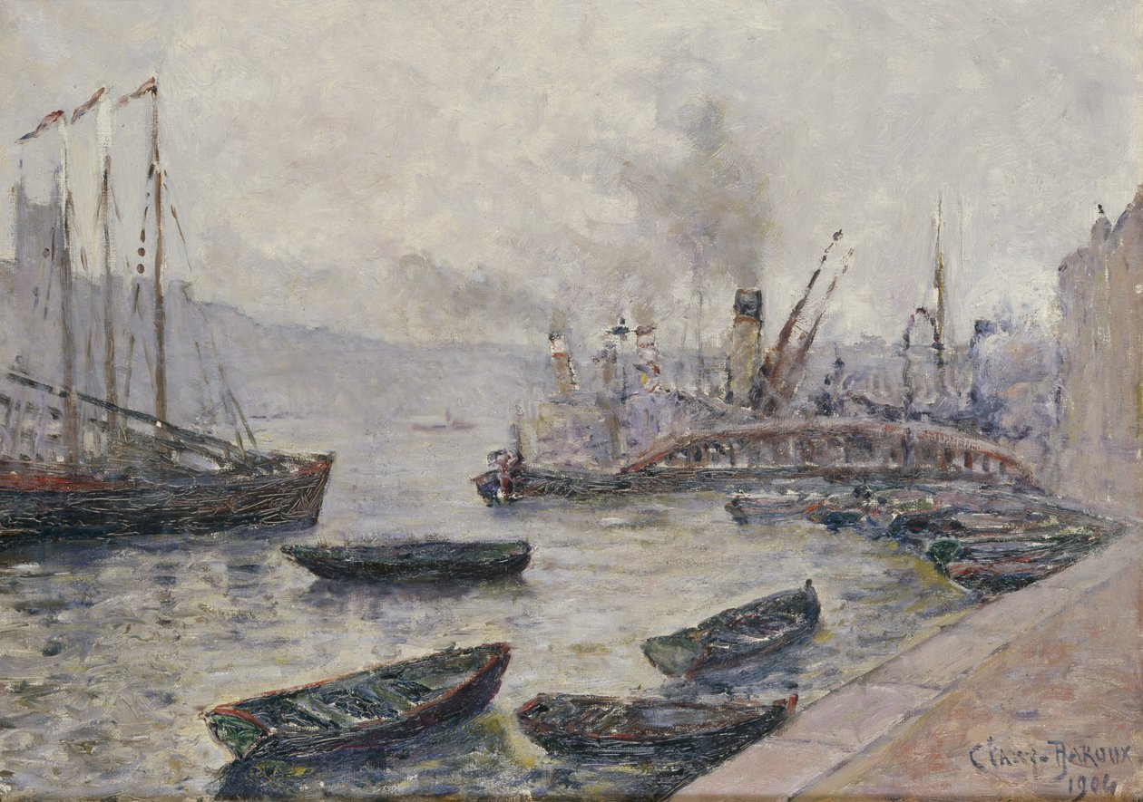 London Bridge, 1904 alkotó: Adolphe Clary Baroux