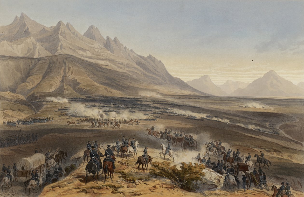 Buena Vista-i csata alkotó: Adolphe Jean Baptiste Bayot