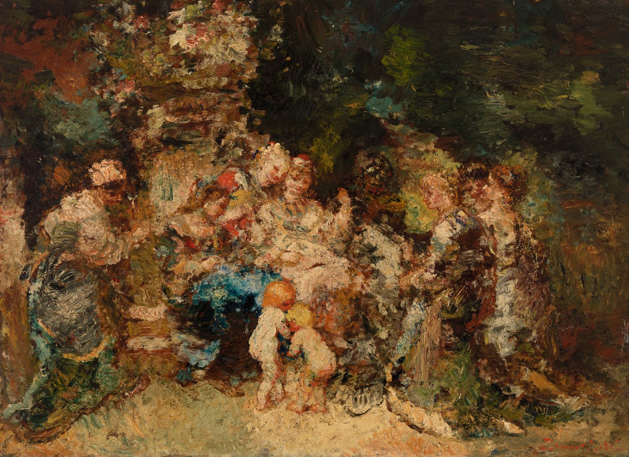 Hódolat alkotó: Adolphe Joseph Thomas Monticelli
