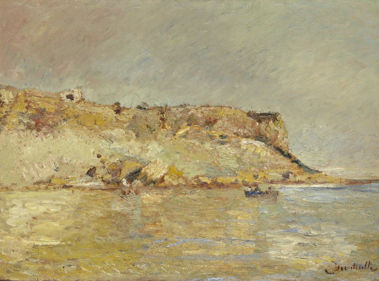 Tengerparti hegyek alkotó: Adolphe Joseph Thomas Monticelli