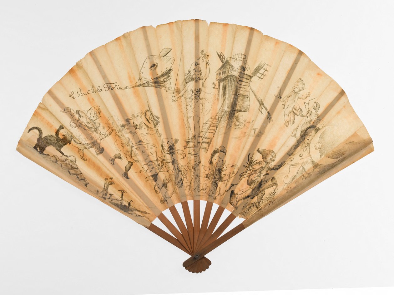 Der Wind des Wahnsinns alkotó: Adolphe Leon Willette
