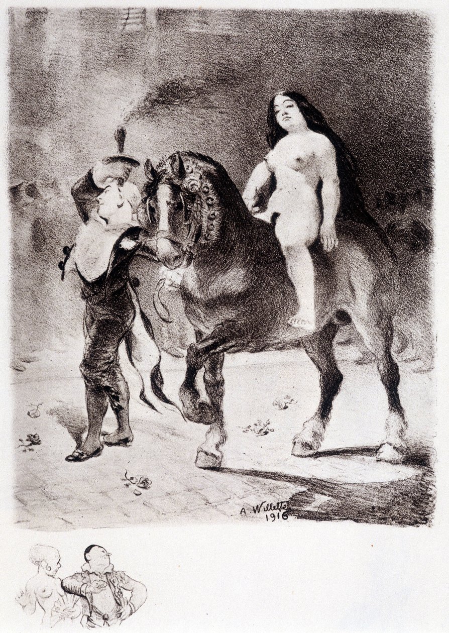 Pride – Willette rajza alkotó: Adolphe Leon Willette