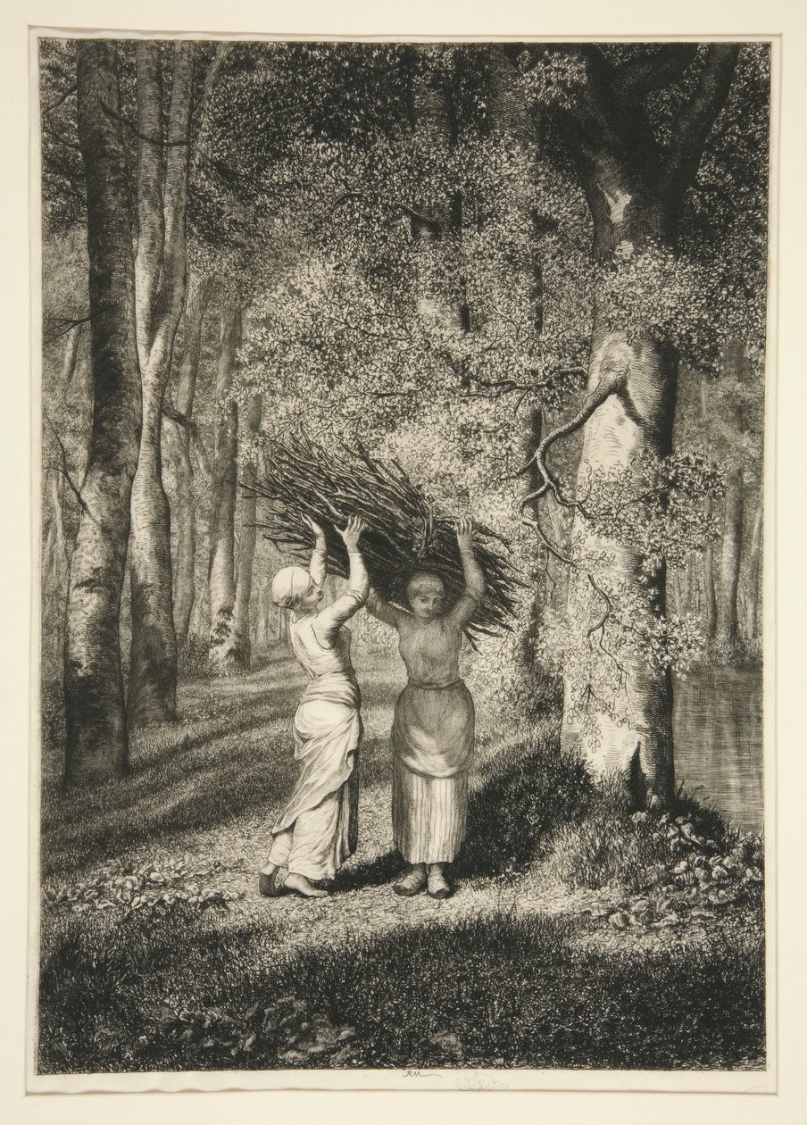 Twig Gathers alkotó: Adolphe Martial Potemont
