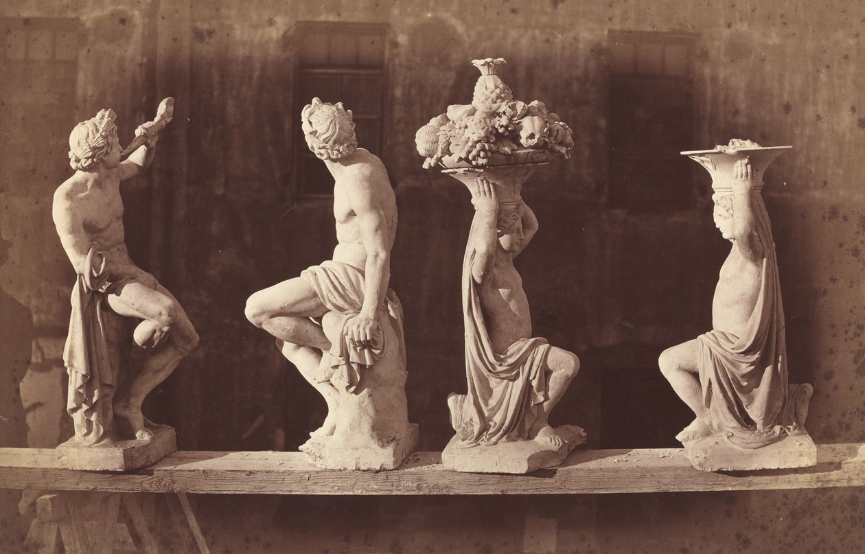 Négy szobor alkotó: Adolphe Terris