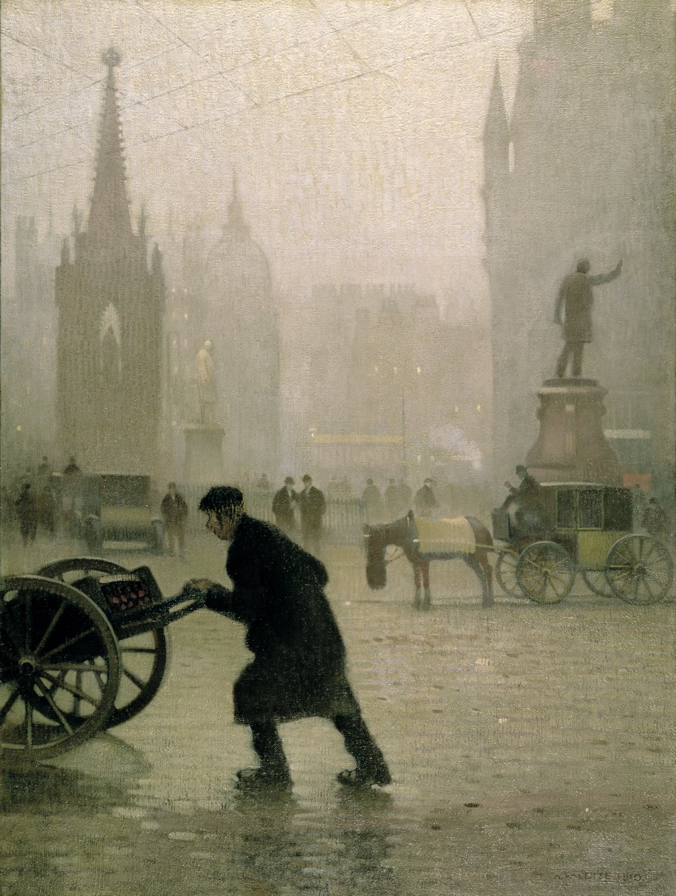 Albert tér, Manchester alkotó: Adolphe Valette