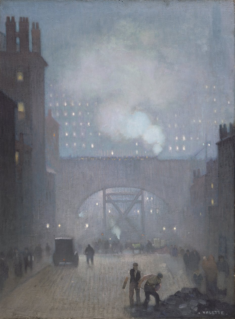 York Street, amely a manchesteri Charles Streetre vezet alkotó: Adolphe Valette