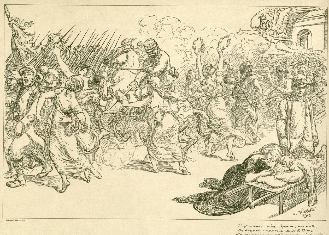 A Girondius dala alkotó: Adolphe Willette