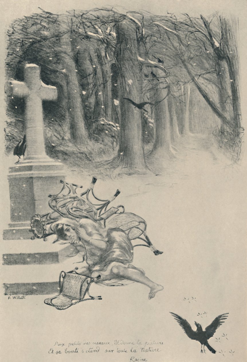 A kabóca, 1919 alkotó: Adolphe Leon Willette