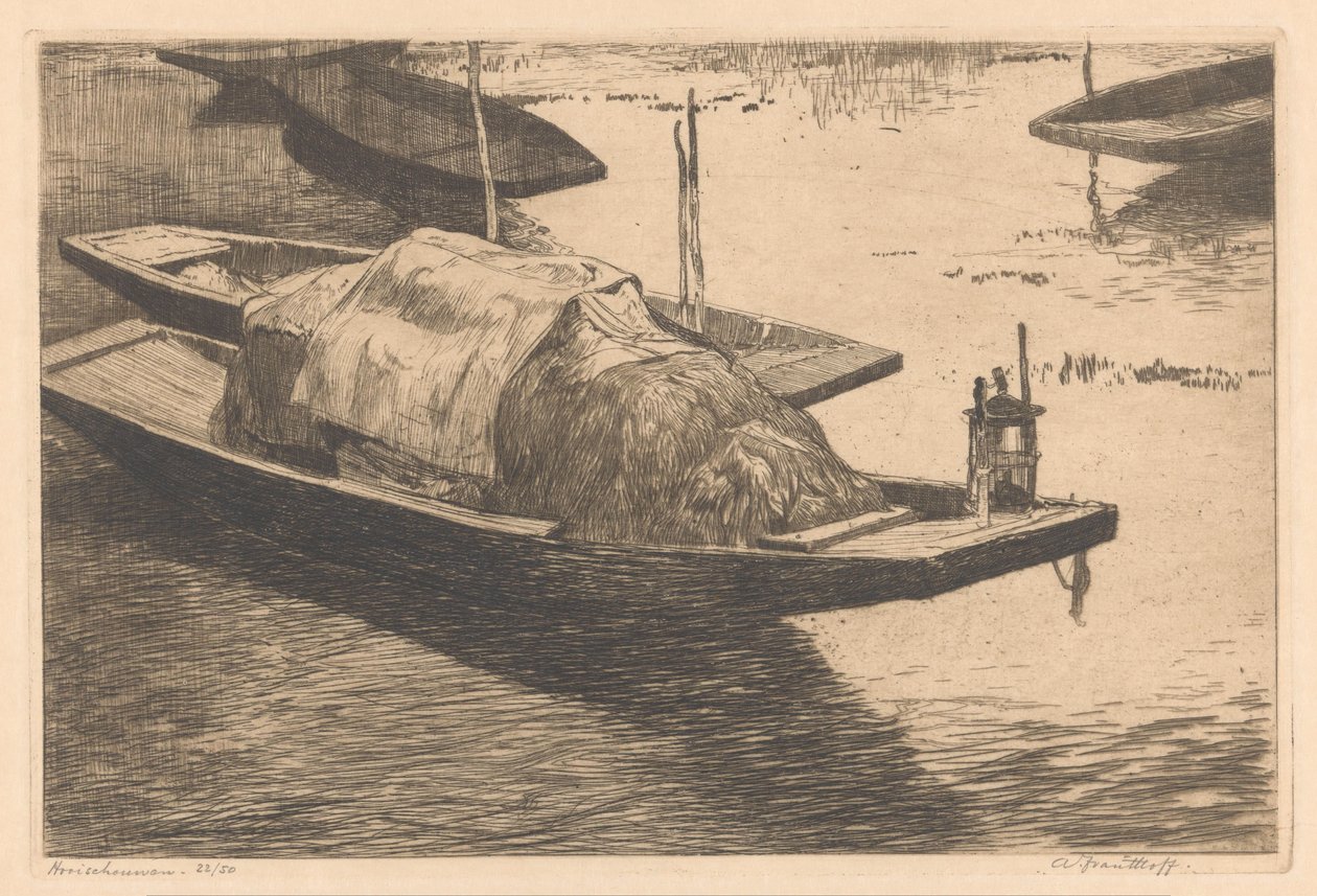 Hooischouwen (eredeti cím a tárgyon) alkotó: Adriaan J. van 