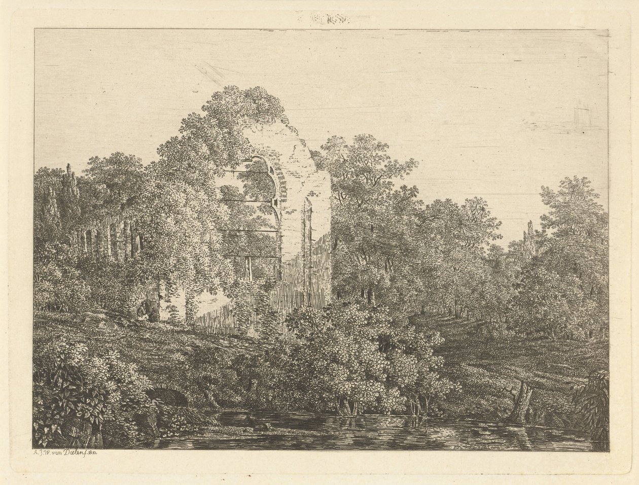 A Huis ter Haar romja alkotó: Adriaan Jacob Willem van Dielen