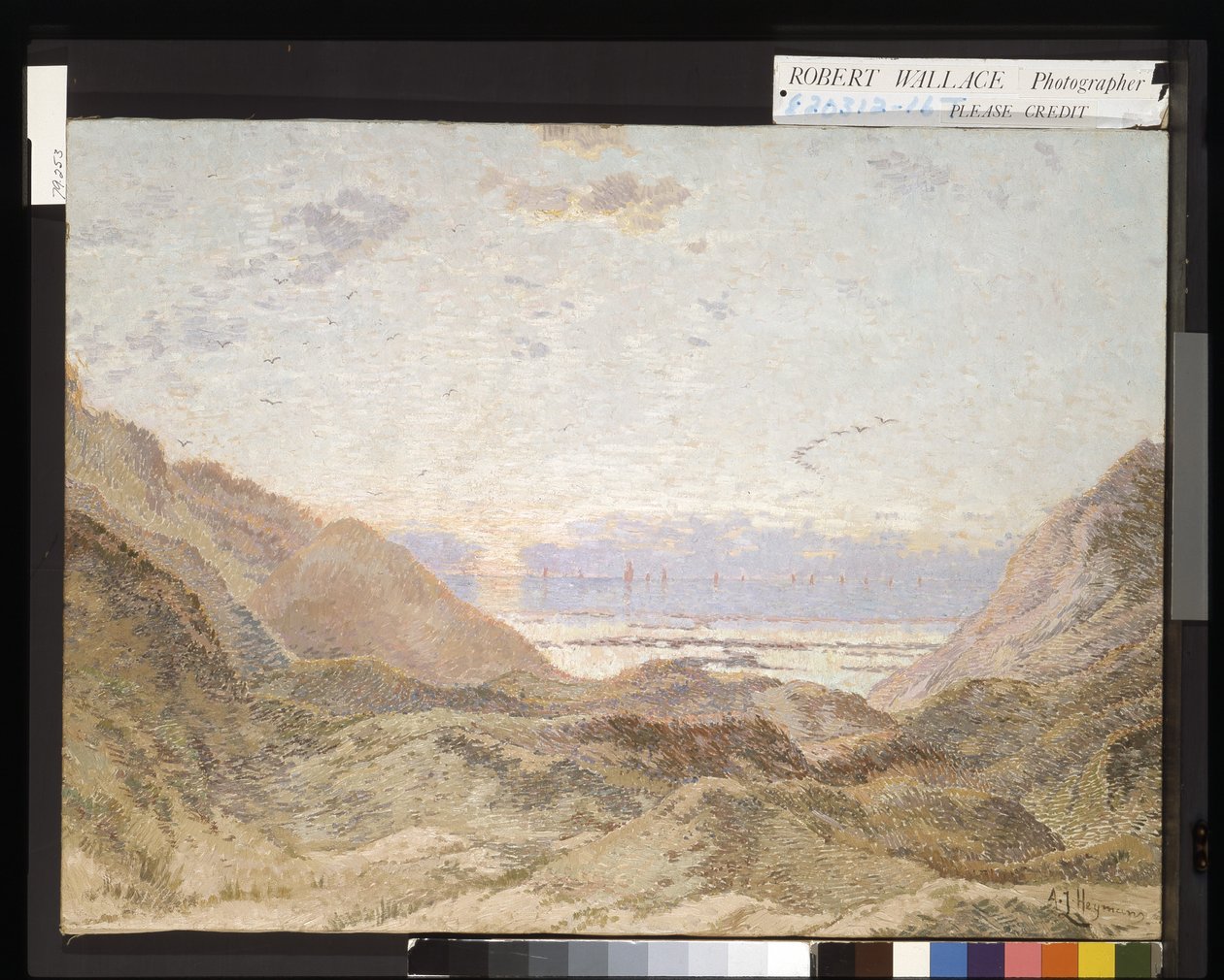 The Dunes (olaj, vászon) alkotó: Adriaan Josef Heymans