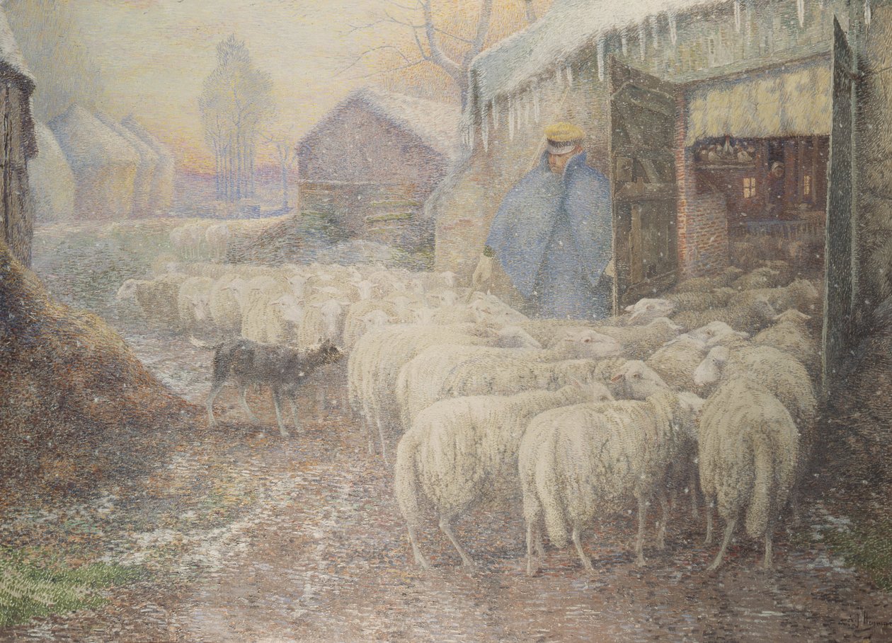 A pásztor visszatérése alkotó: Adriaan Josef Heymans