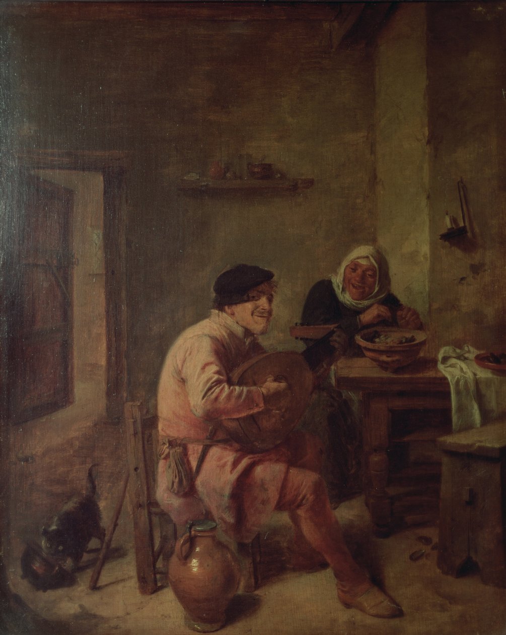 Belső figurákkal alkotó: Adriaen Brouwer