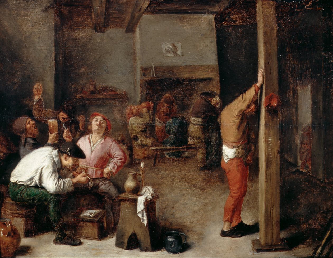 A vendéglő belseje alkotó: Adriaen Brouwer