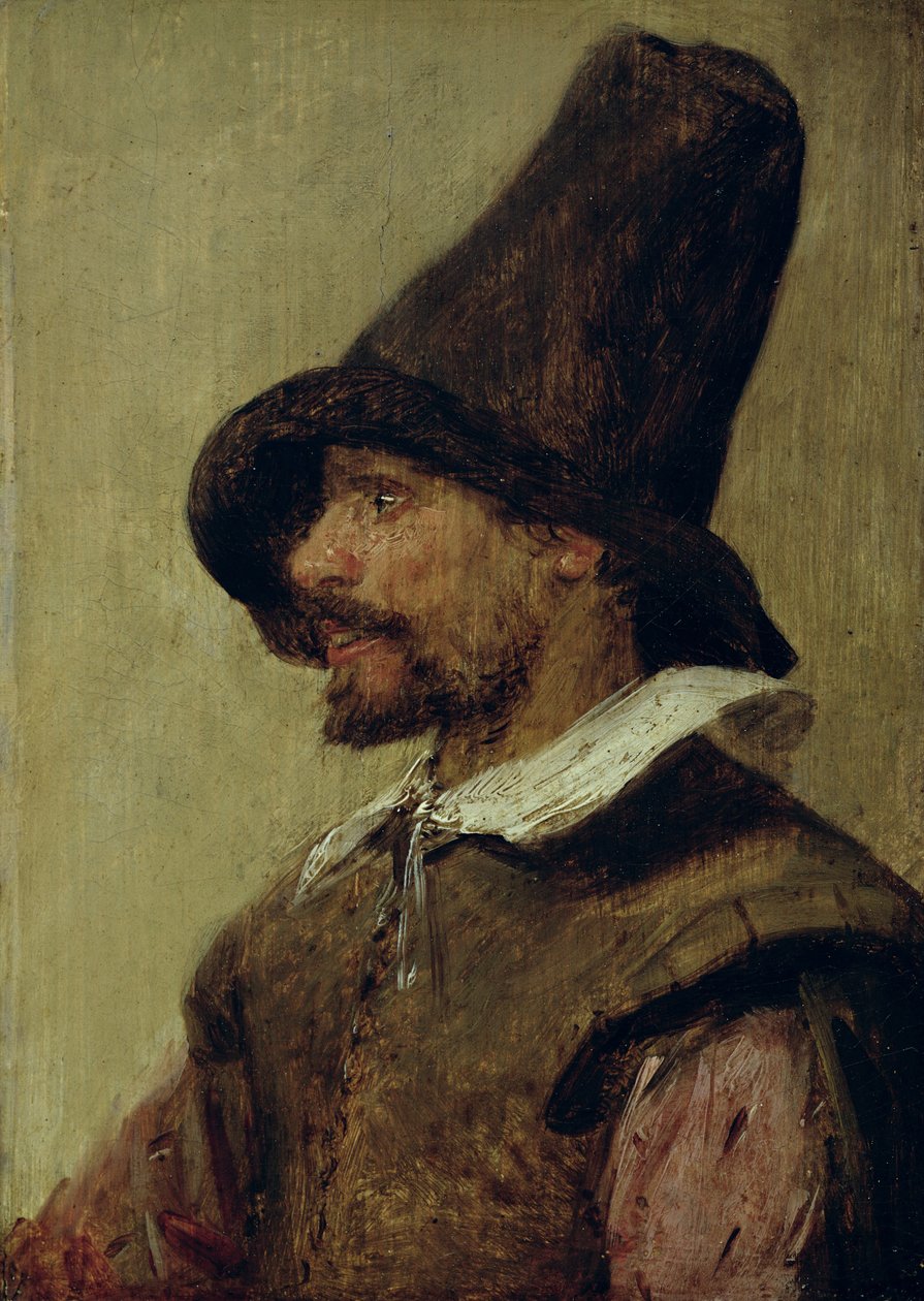 Egy férfi portréja alkotó: Adriaen Brouwer