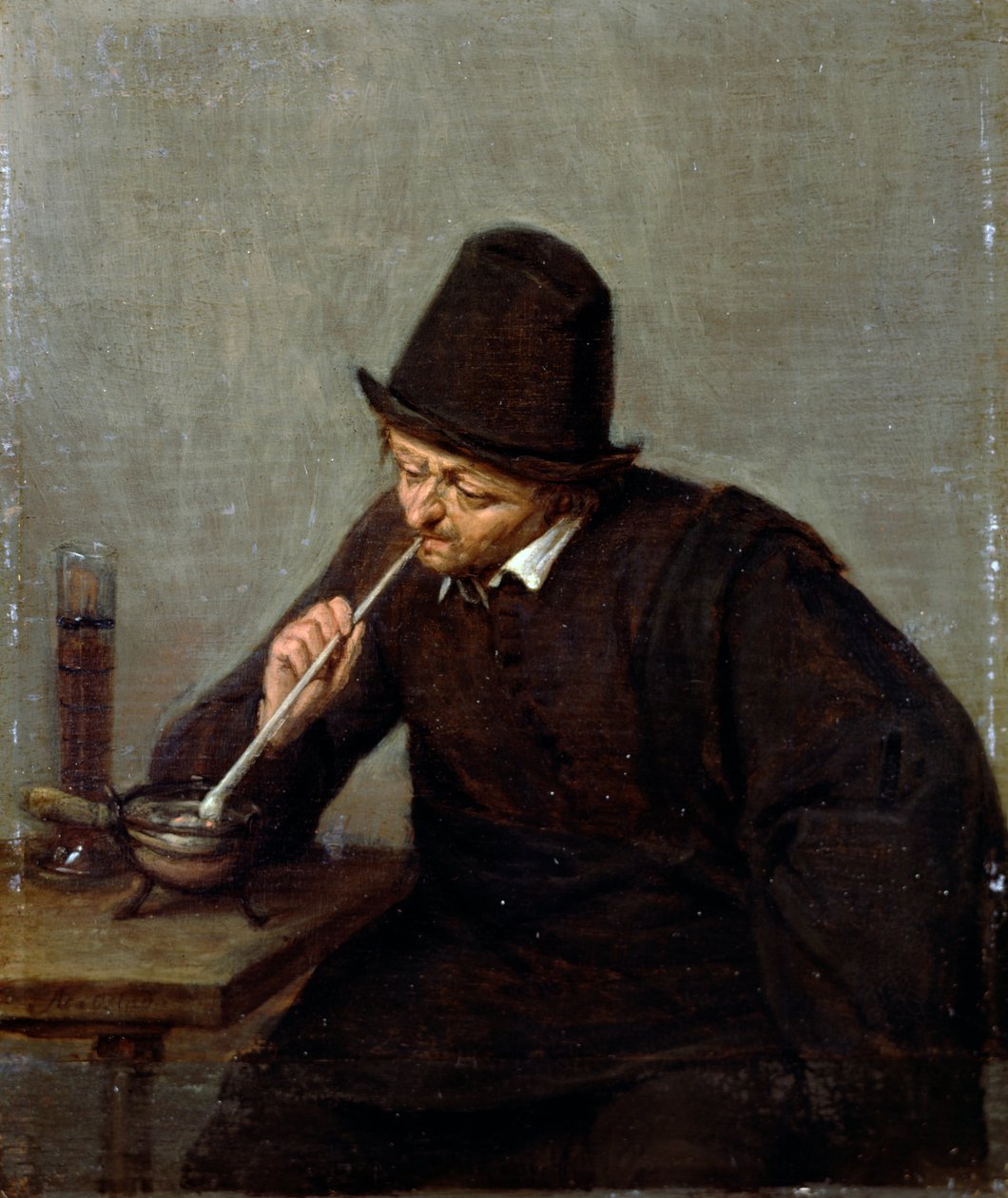 Egy dohányzó ember alkotó: Adriaen Jansz. van Ostade