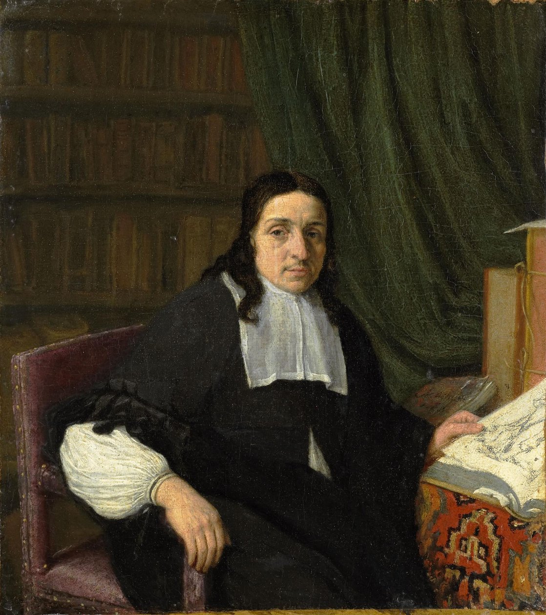 Tudós arcképe alkotó: Adriaen Jansz. van Ostade