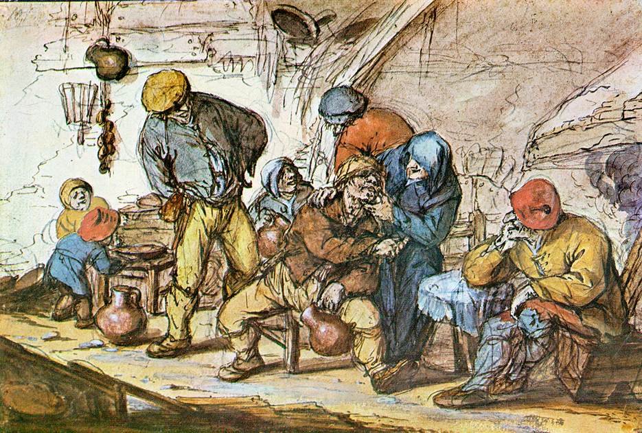Jelenet a kocsmában alkotó: Adriaen Jansz. van Ostade