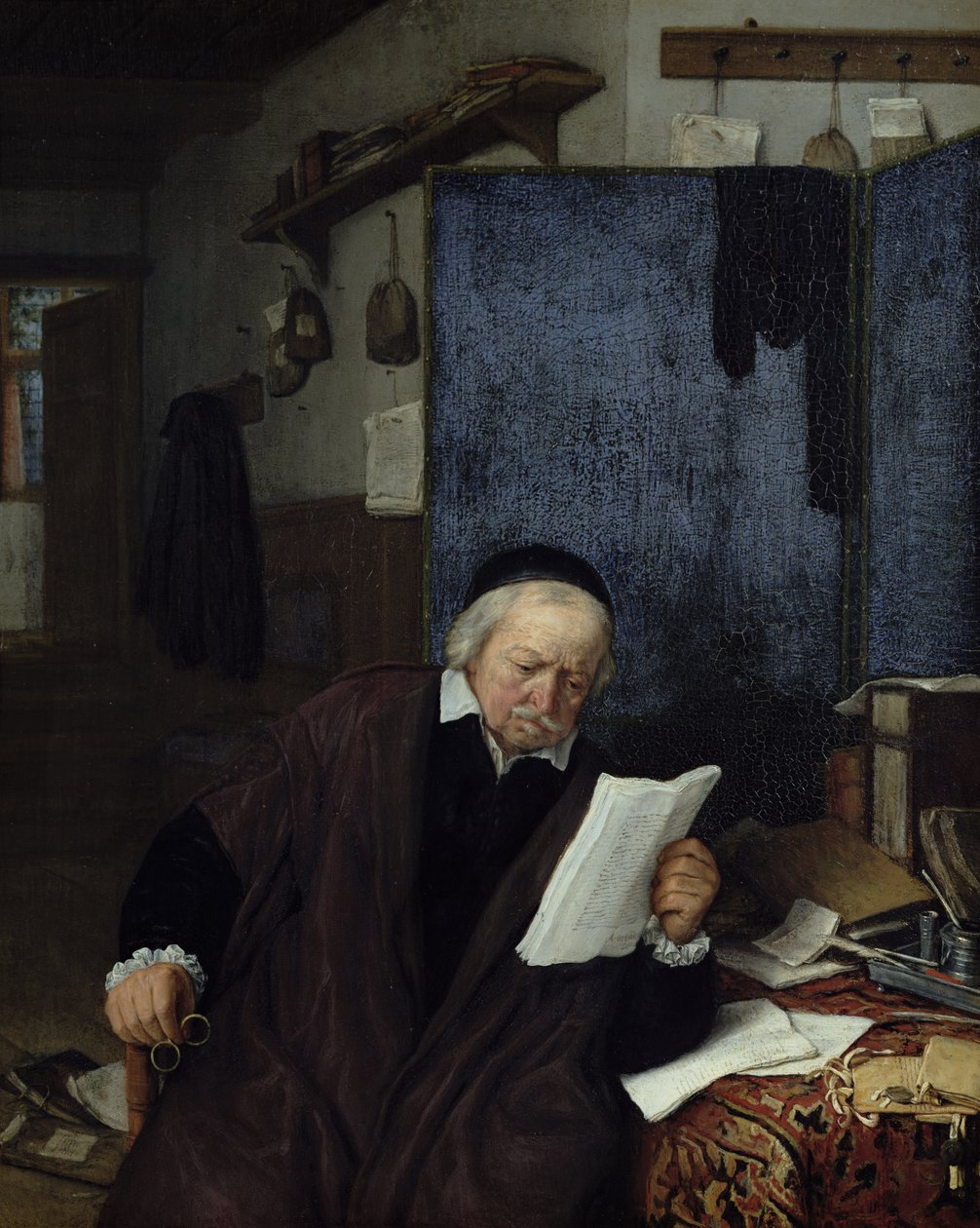 Ügyvéd tanulmányában alkotó: Adriaen Jansz. van Ostade
