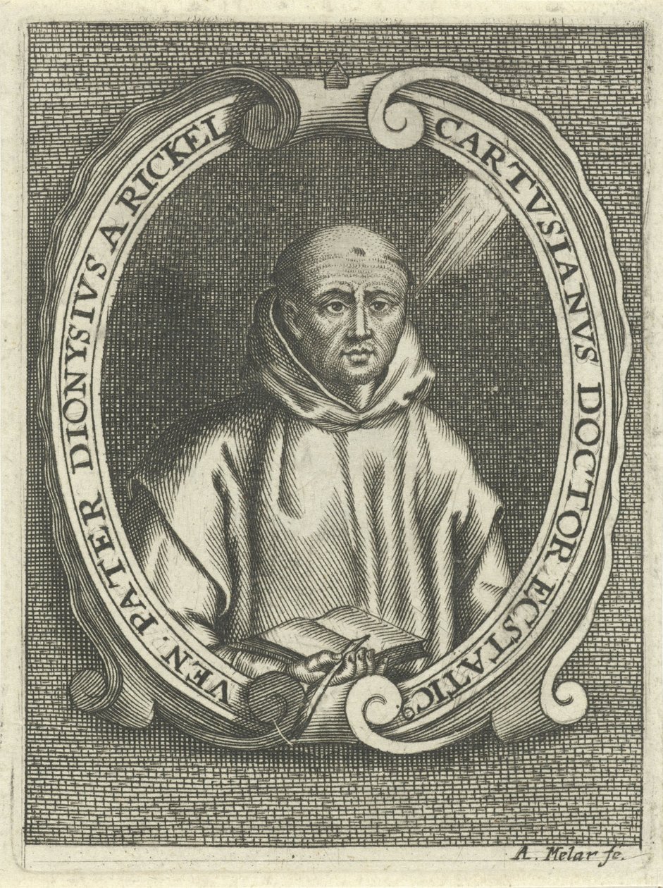 Karthauzi Denis portréja alkotó: Adriaen Millaert