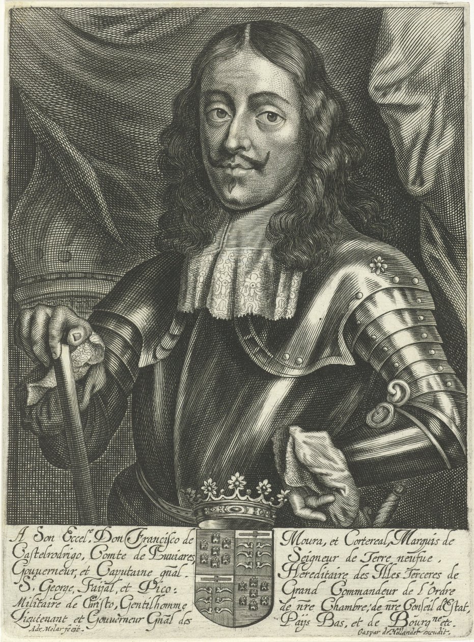 Francisco de Castel Rodrigo portréja alkotó: Adriaen Millaert