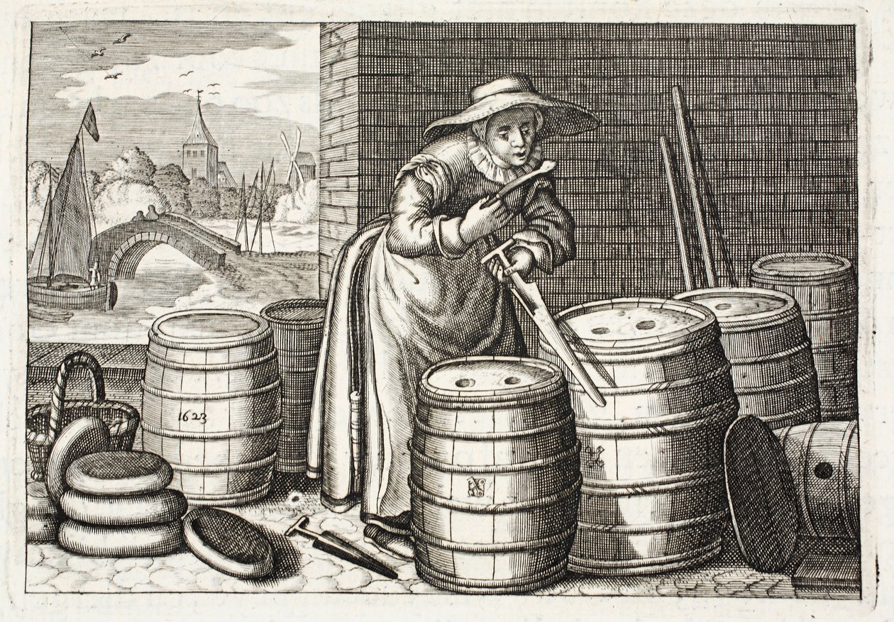 A sham, illusztráció Johannes de Brune (1589-1658) "Emblemata of Zinne-werk" című művéből, Jan Jacobs Schipper, Amszterdam, 1661. alkotó: Adriaen Pietersz van de Venne