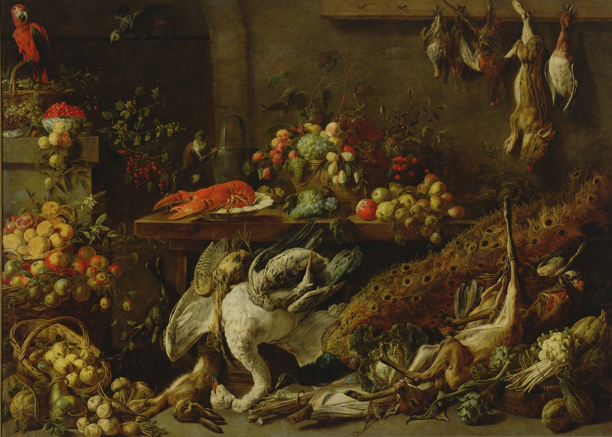 Egy kamra, 1642 alkotó: Adriaen van Utrecht