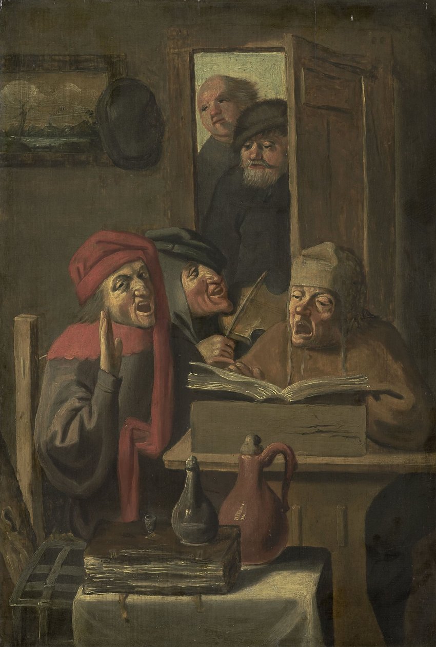 Zenei Társulat alkotó: Adriaen (after) Brouwer