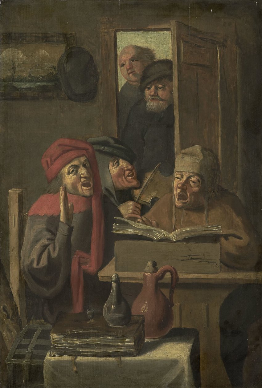 Zenei Társulat alkotó: Adriaen Brouwer (manner of)