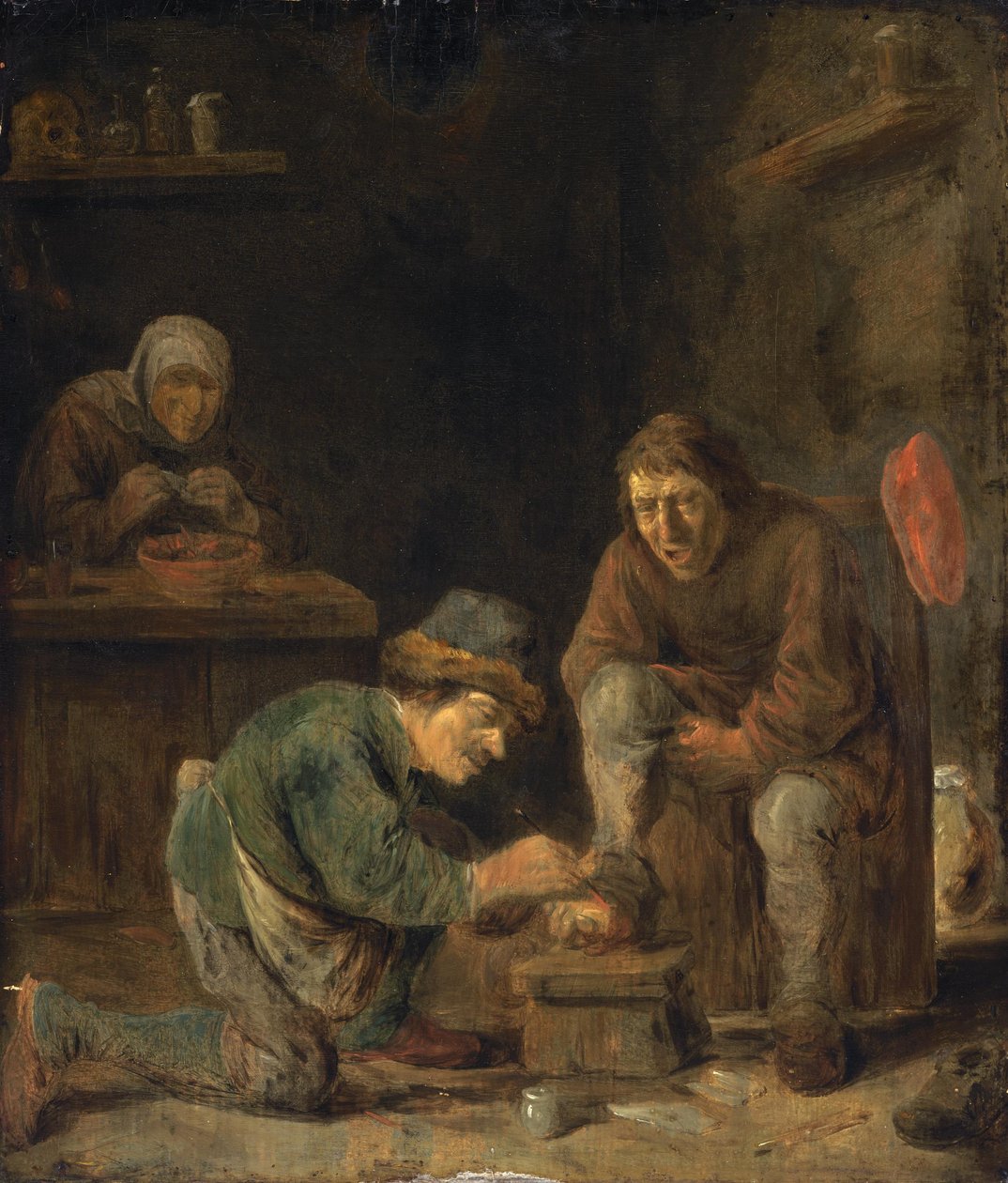 A lábdoktor alkotó: Adriaen Brouwer