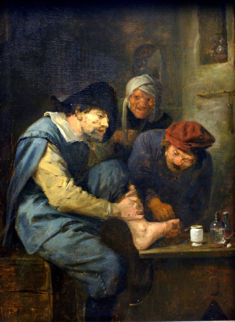 A lábműtét alkotó: Adriaen Brouwer