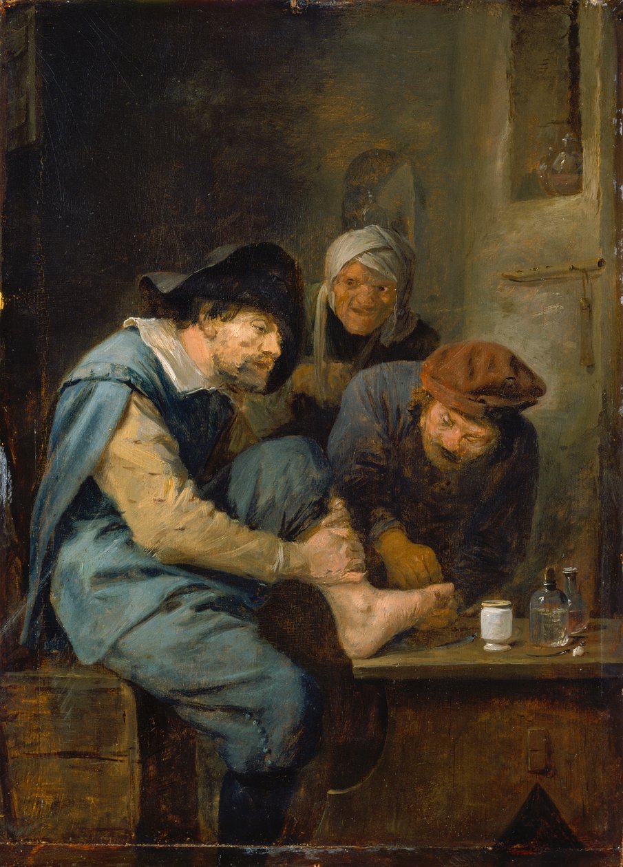 Lábműtét alkotó: Adriaen Brouwer