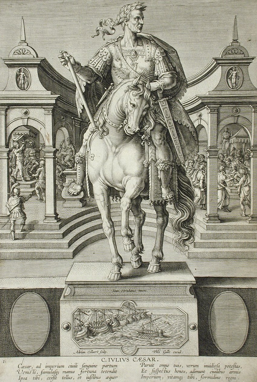 Julius Caesar alkotó: Adriaen Collaert