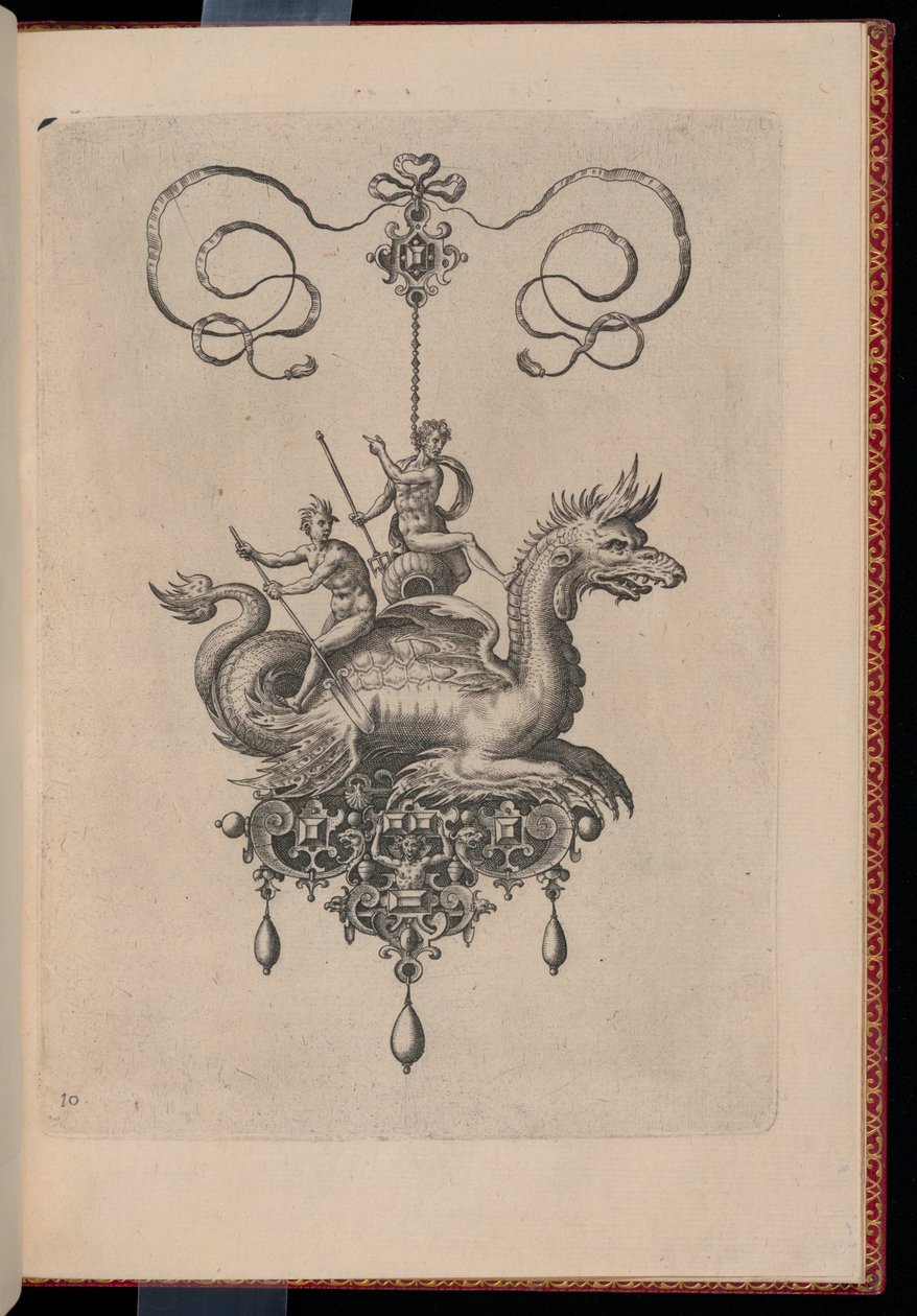 10. tábla, oldal Mesterséges mesterséges alkatrész alkotó: Adriaen Collaert