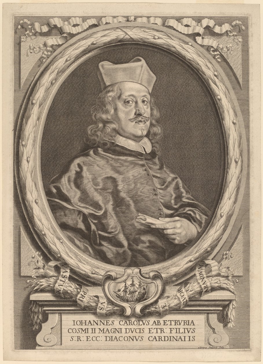 Giovanni Carlo dei Medici bíboros alkotó: Adriaen Haelwegh