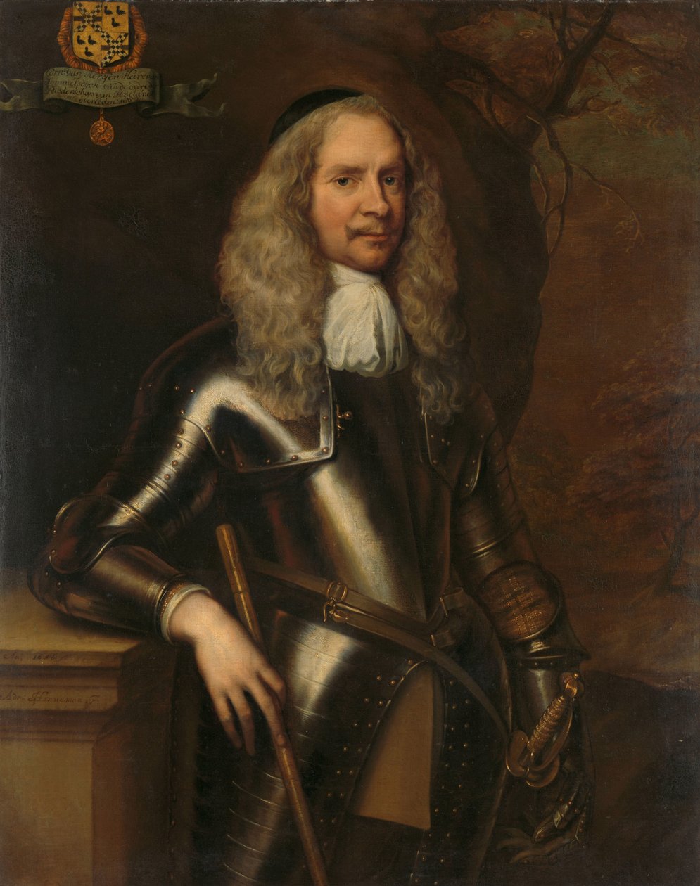 Cornelis van Aerssen (1600-62), Sommelsdijk ura, a lovasság ezredese alkotó: Adriaen Hanneman