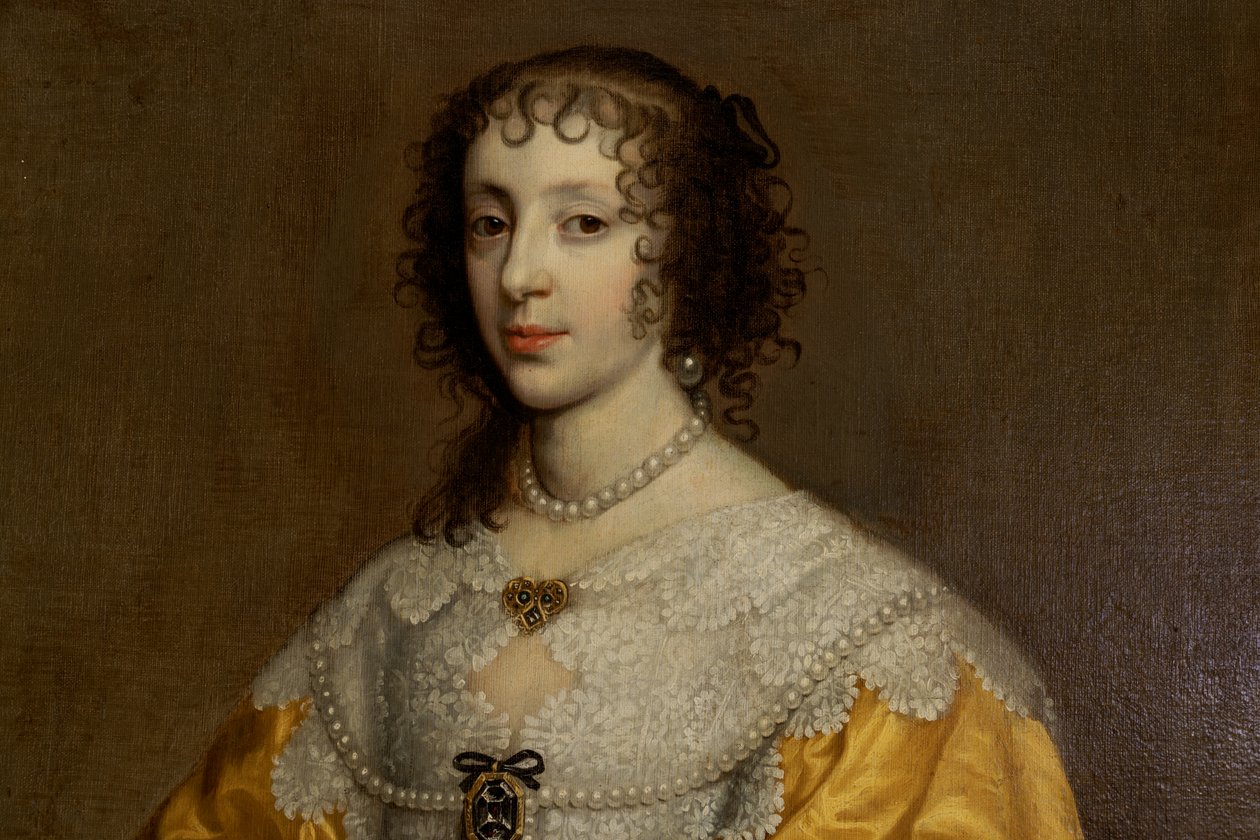 Henrietta Mária, I. Károly királynője (1609-1680) alkotó: Adriaen Hanneman
