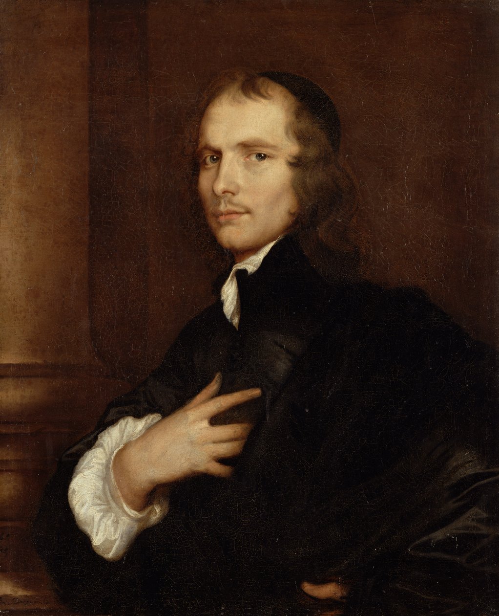 Portrait of a Man (korábbi nevén Andrew Marvell) alkotó: Adriaen Hanneman