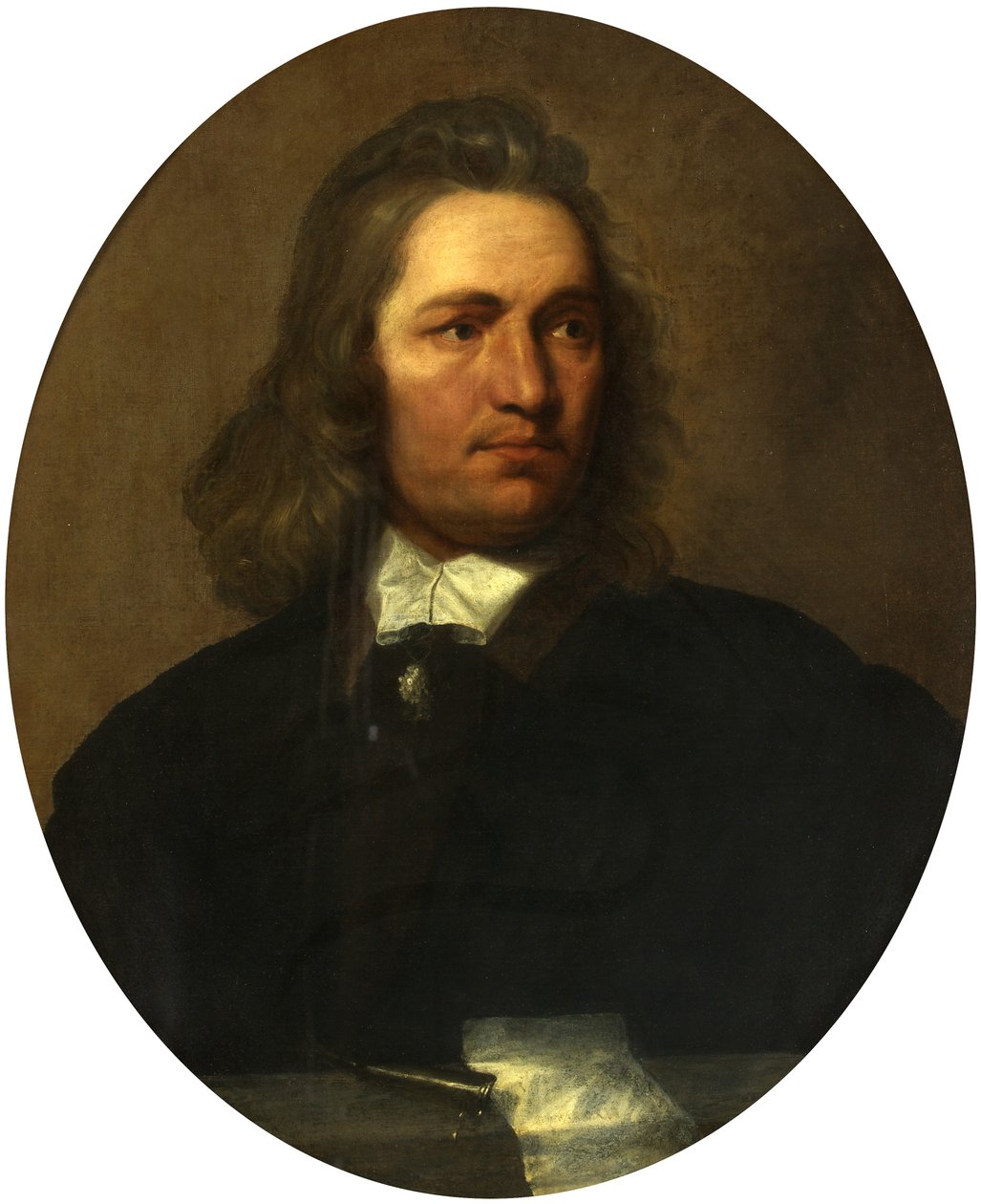 Férfi portré (olaj, vászon) alkotó: Adriaen Hanneman