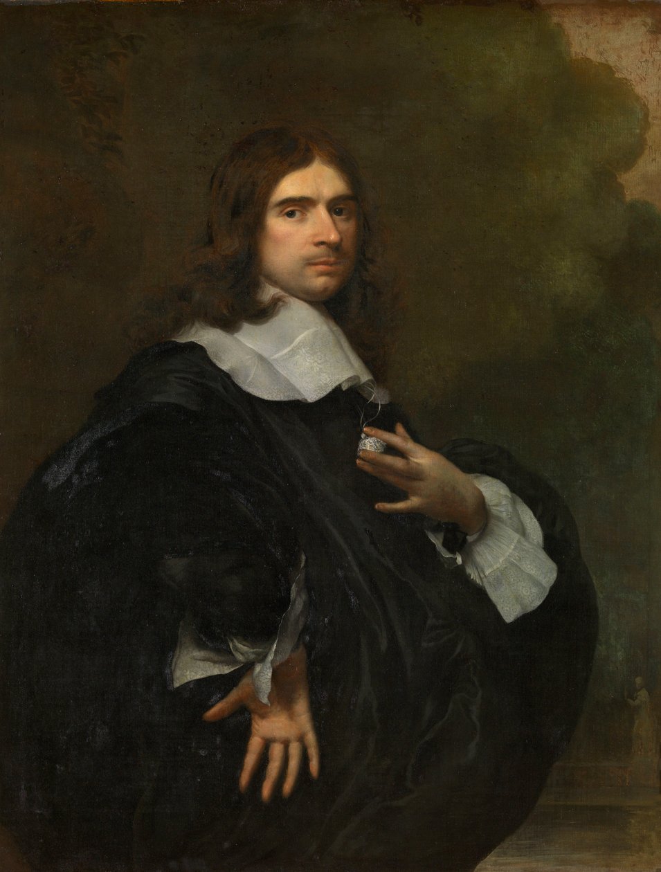 Egy férfi portréja alkotó: Adriaen Hanneman