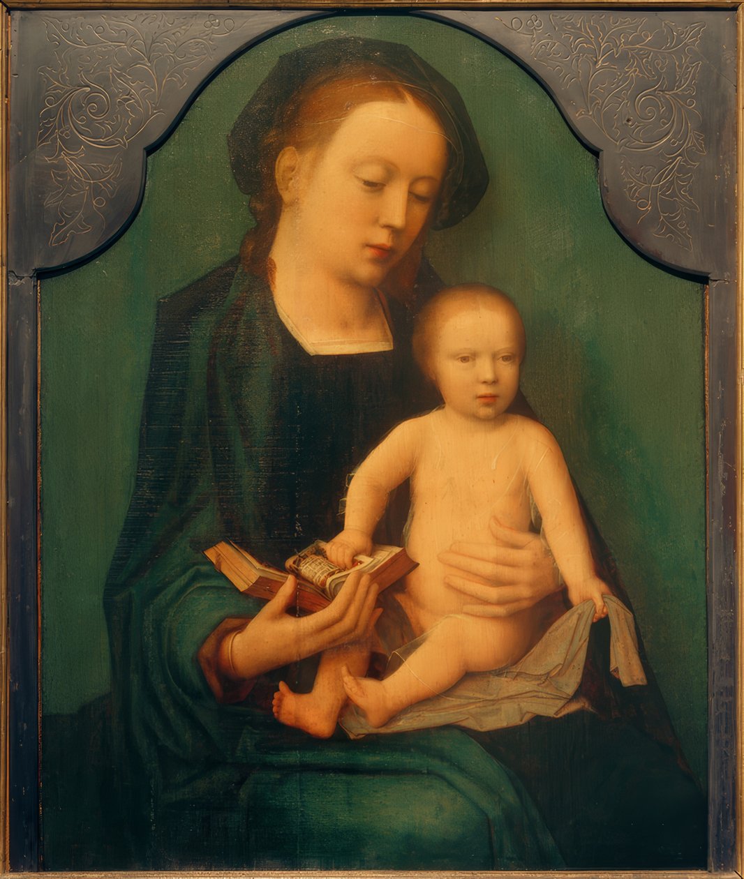 Ülő Istenanya Krisztus gyermekével alkotó: Adriaen Isenbrandt