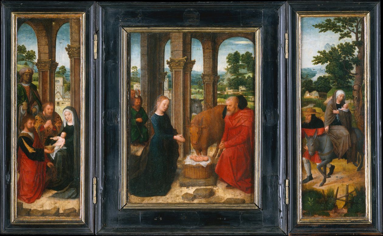 A Szűz élete, 1521 után. alkotó: Adriaen Isenbrandt