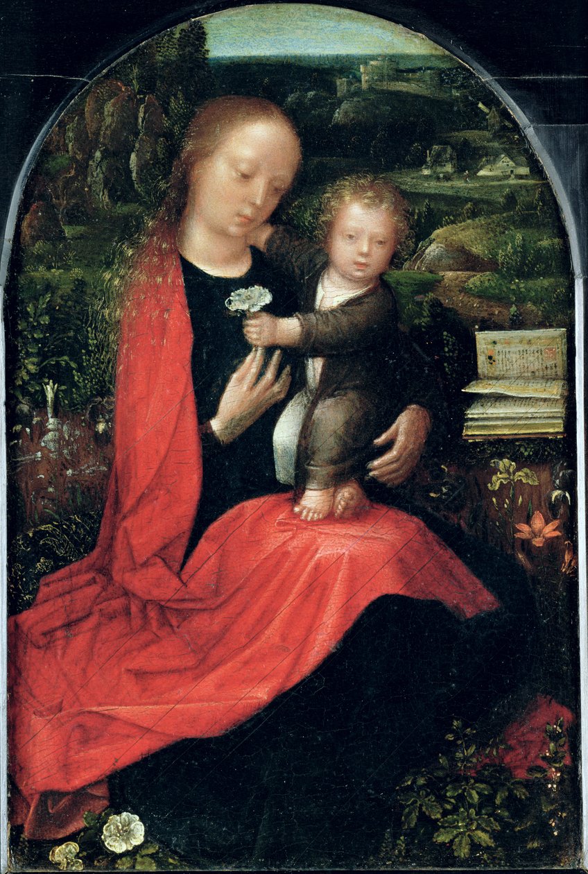 Madonna és gyermeke alkotó: Adriaen Isenbrandt or Isenbrant