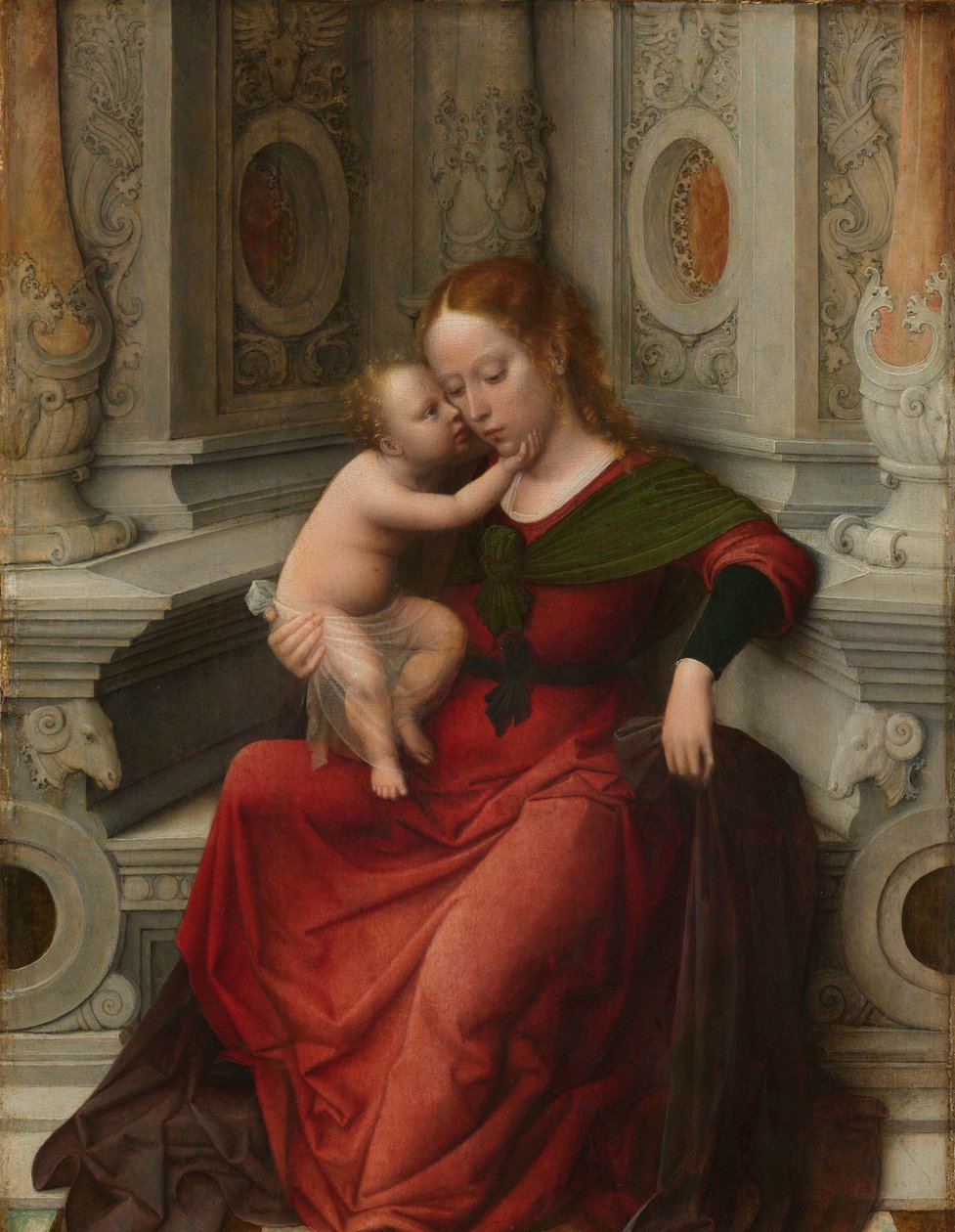 Szűz és Gyermek Madonna és gyermeke alkotó: Adriaen Isenbrant (attributed to)