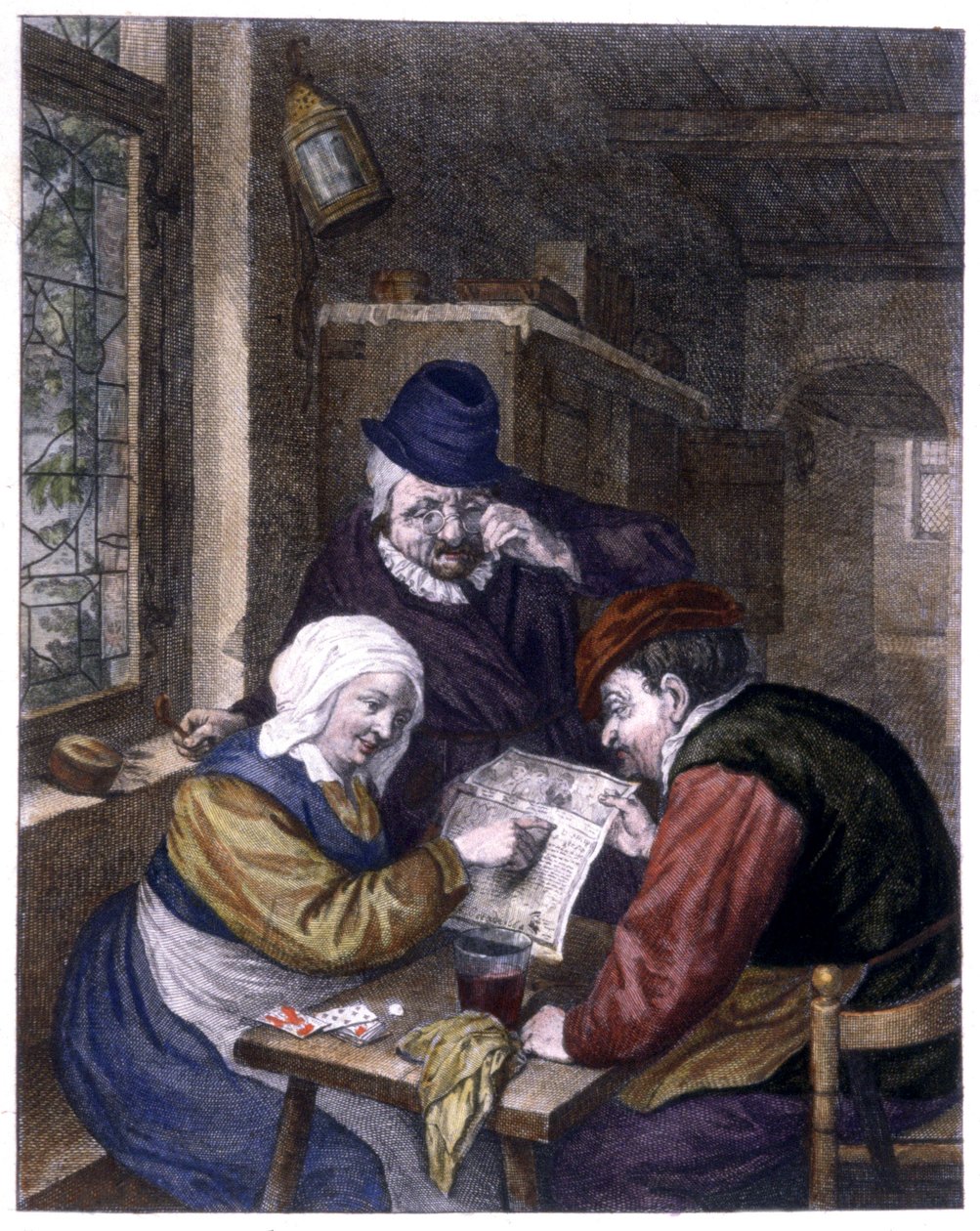 Az asztrológusnál alkotó: Adriaen Jansz. van Ostade