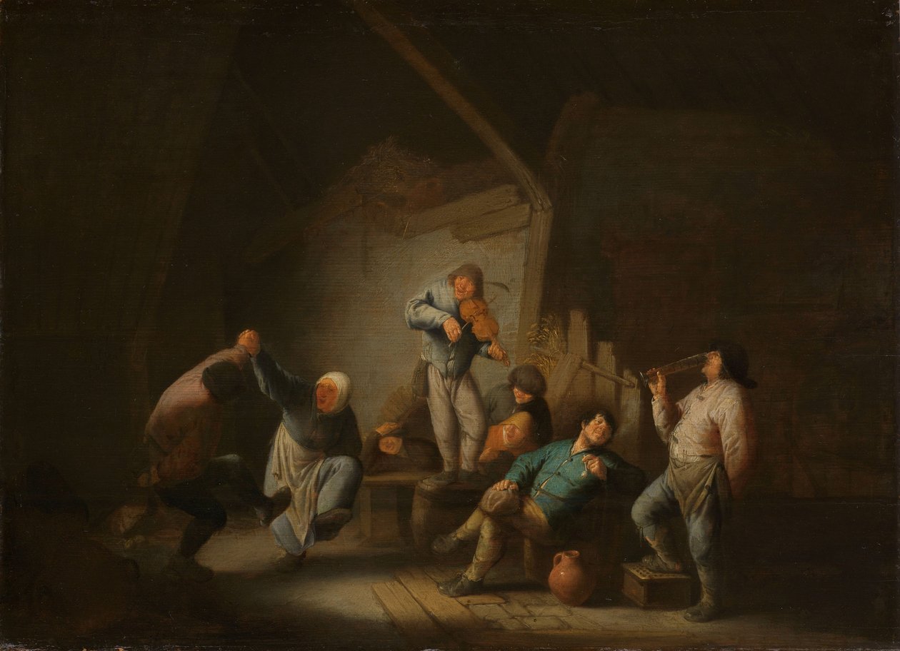 Táncoló pár, 1625-40 alkotó: Adriaen Jansz. van Ostade