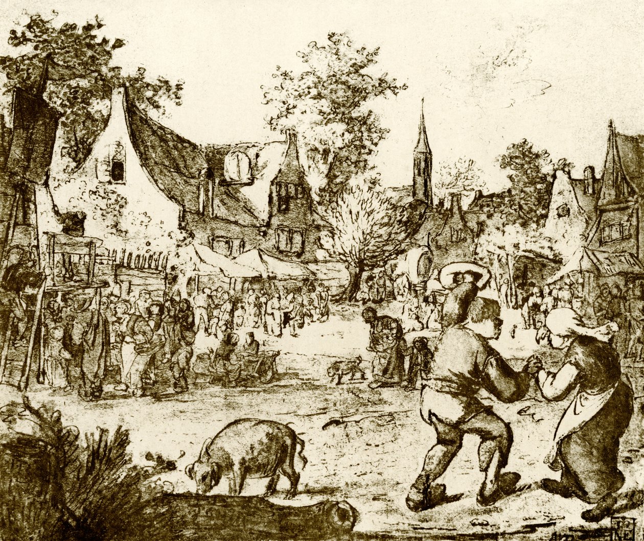 holland vidámpark alkotó: Adriaen Jansz. van Ostade