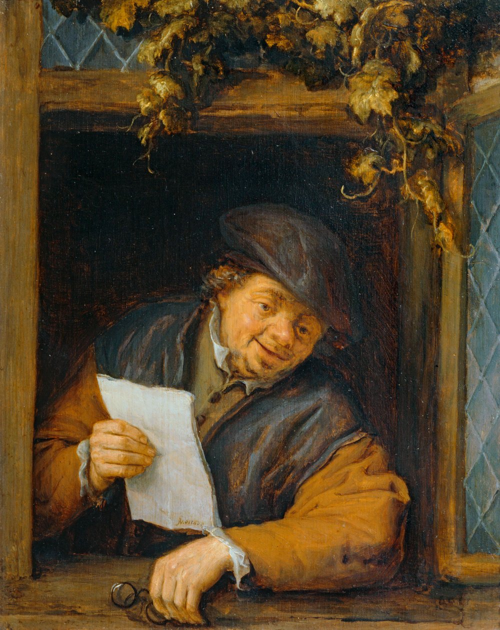 Az olvasó az ablakban ... alkotó: Adriaen Jansz. van Ostade